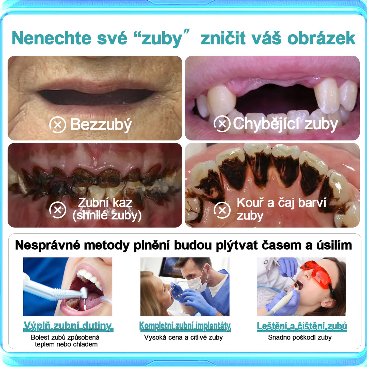 🦷🎁 Abychom vrátili důvěru našim novým zákazníkům, měli jsme to štěstí dát nabídku 5𝟎% z nejvyšší slevy po omezenou dobu, přeskočit tentokrát zpět na normální cenu!